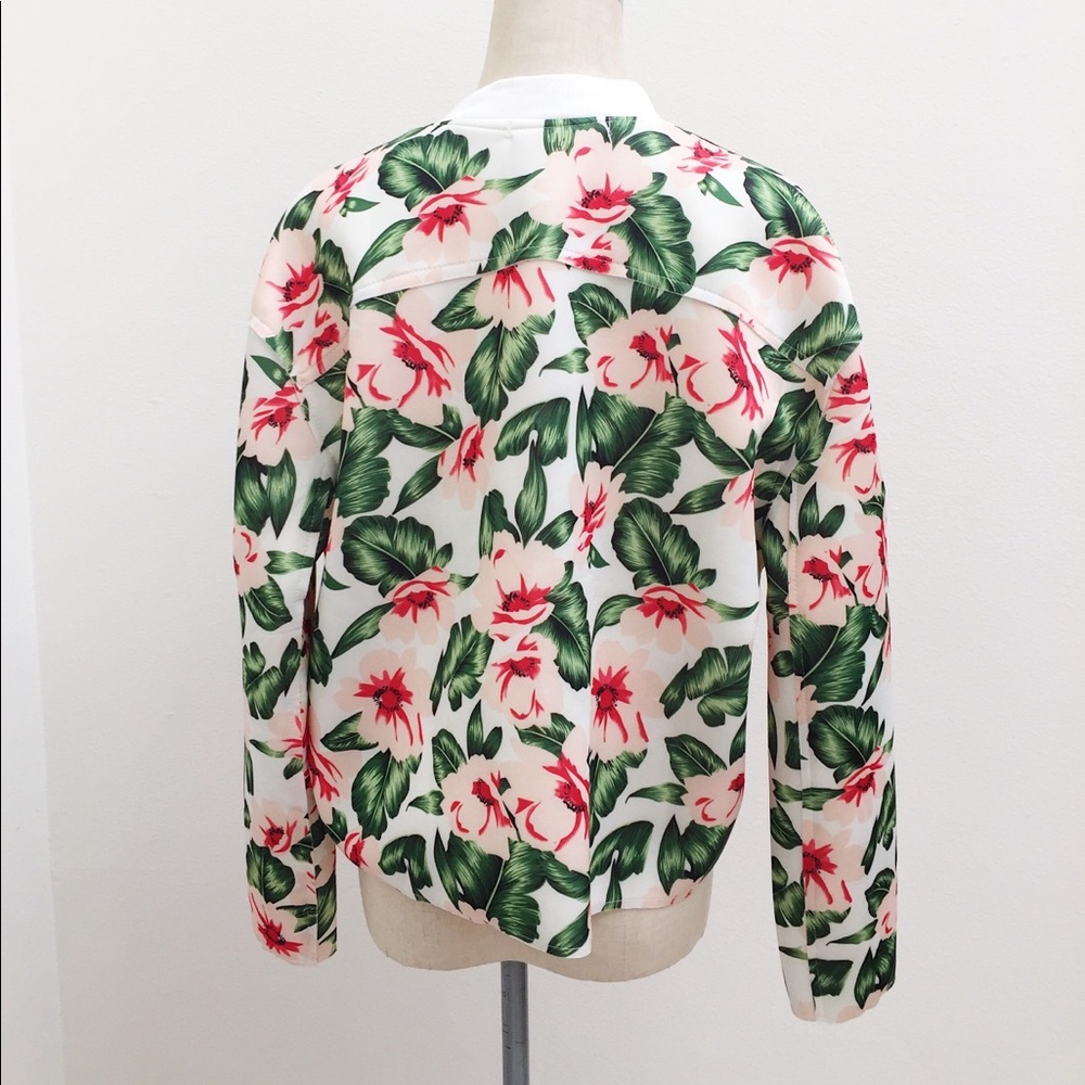 Flower bomber jacket - Picture 3 of 4